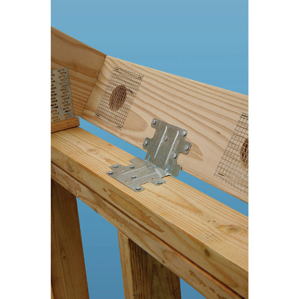 RBC 4-1-2 in. x 5-3-4 in. Galvanized Roof Boundary Clip RBC 152506