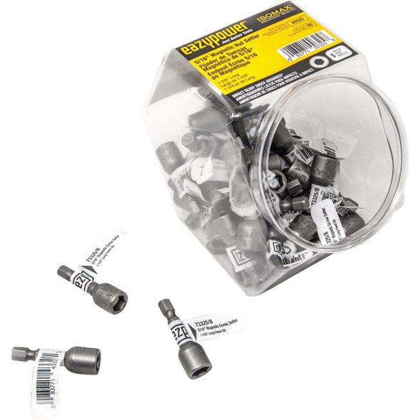 Eazypower 5/16 In. Magnetic Nut Setter Bit 1-5/8 In. (50-Tub) 00325
