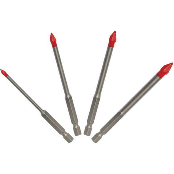 Diablo Carbide Tipped Glass, Tile & Stone Drill Bit Set (5-Piece) DMANSP1070S