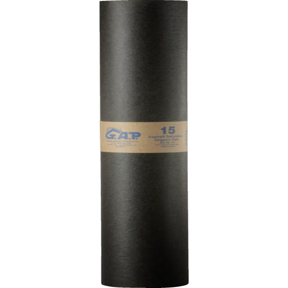 G.A.P 36 In. Rated 30 Lb. Roof Felt, Asphalt Saturated GAP4869-30C