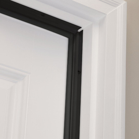 M-D Matte Blk Jamb-Up Wstrip 11825 137402