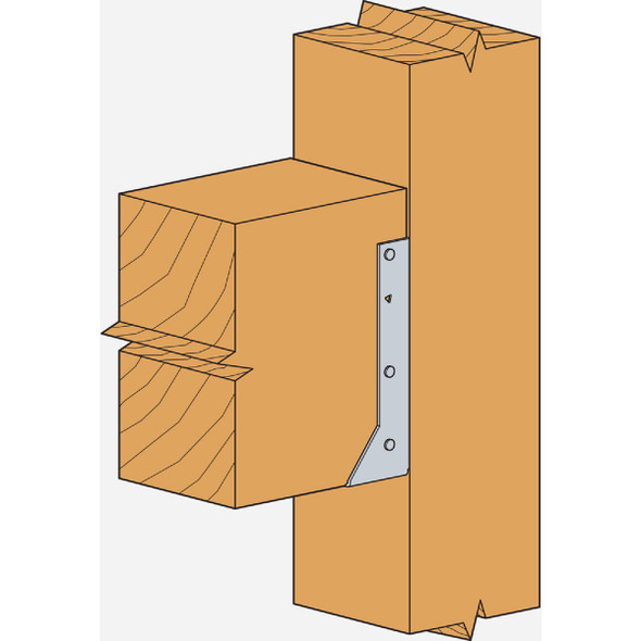 Simpson Strong-Tie ZMAX 6X10 Concealed Flange Face Mount Joist Hanger