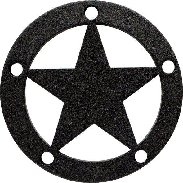 Outdoor Accents Mission Collection ZMAX, Black Powder-Coated Decorative Star
