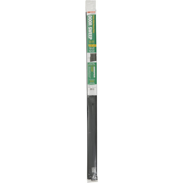 Frost King 2-3-8 In. x 36 In. Heavy Duty Aluminum Door Sweep A8236BK 109826