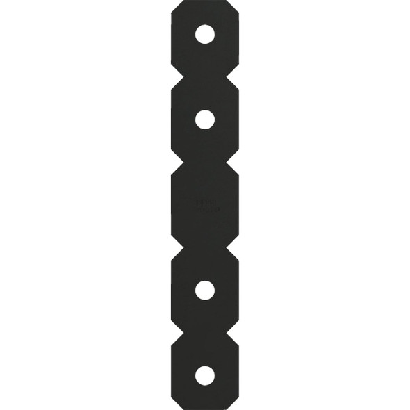 Simpson Strong-Tie 2 In. x 12 In. 12 ga Black Ornamental Strap OS