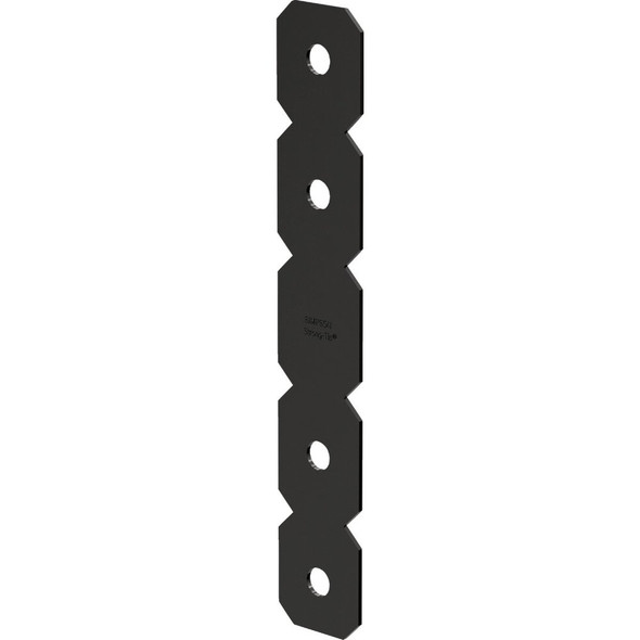 Simpson Strong-Tie 2 In. x 12 In. 12 ga Black Ornamental Strap OS 117764