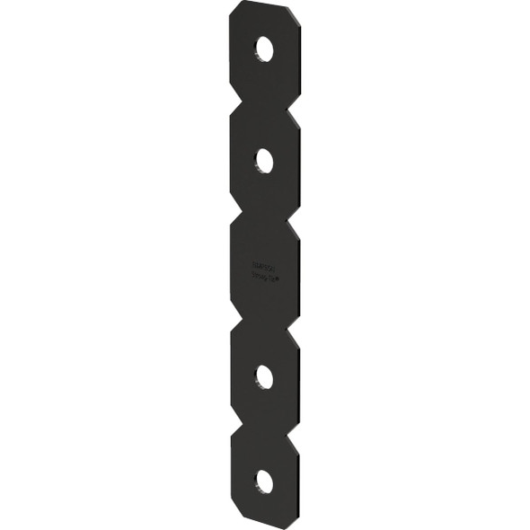 Simpson Strong-Tie 2 In. x 12 In. 12 ga Black Ornamental Strap Simpson Strong-Tie 2 In. x 12 In. 12 ga Black Ornamental Strap