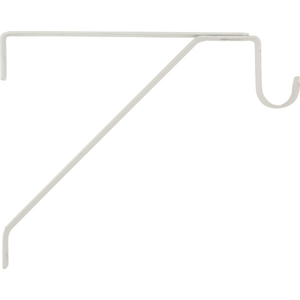 National Hardware White Shelf/Rod Bracket, Bulk N234-971 National Hardware White Shelf/Rod Bracket, Bulk N234-971