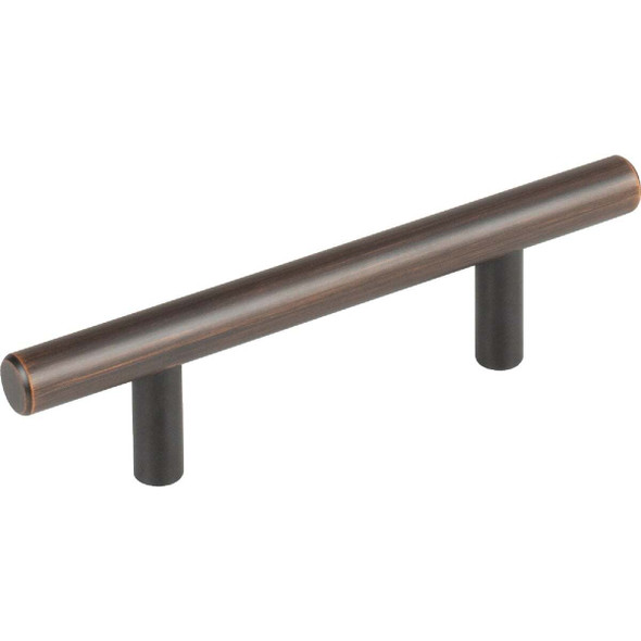 Elements Naples 3 In. Center-to-Center Dark Brushed Bronze Cabinet Bar Pull