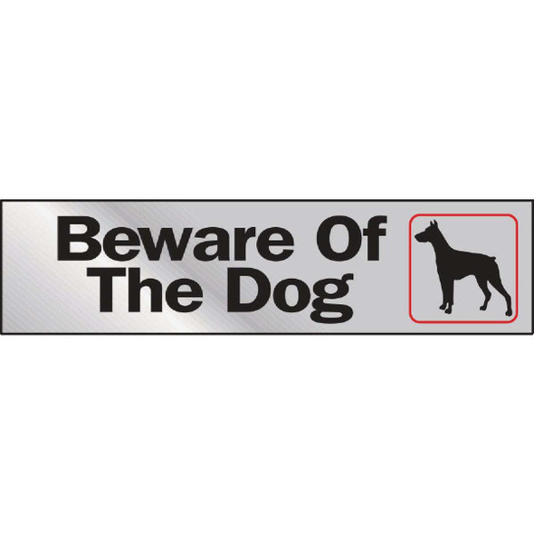 Hy-Ko 2x8 Beware Of The Dog Sign 470