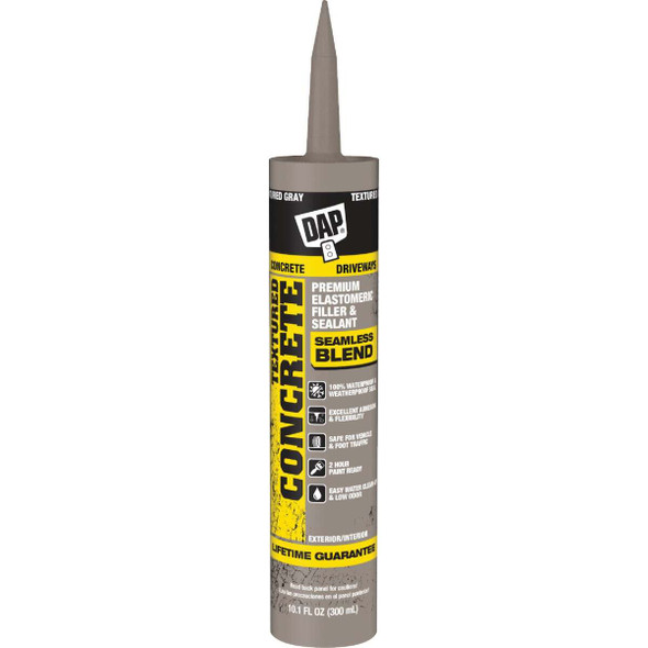DAP 10.1 Oz. Textured Concrete Premium Elastomeric Latex Filler & Sealant