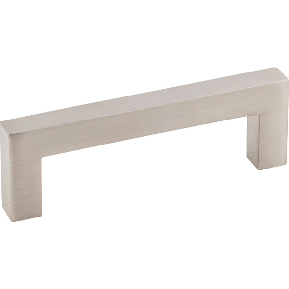 KasaWare 3-3/8 In. Overall Length Satin Nickel Square Bar Pull (2-Pack)