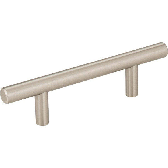 Elements Naples 3 In. Center-to-Center Satin Nickel Cabinet Bar Pull 136SN