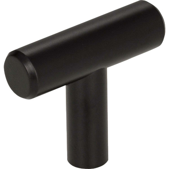 Elements Naples 1-9/16 In. Length Matte Black Bar Knob 40MB