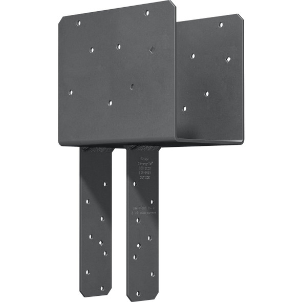 ECCQ End Column Cap for 6x Beam, 6x Post, with Strong-Drive SDS Screws