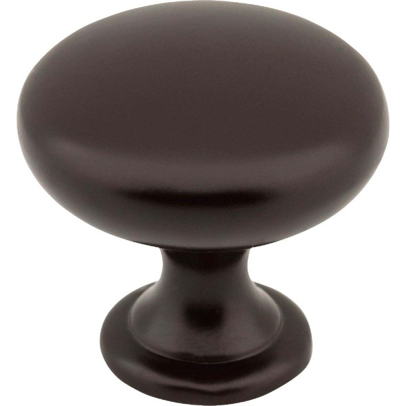Elements Madison 1-3/16 In. Diameter Oil Rubbed Bronze Mushroom Knob 3910-ORB