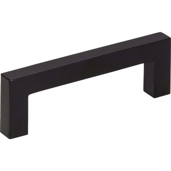 KasaWare 3-3/8 In. Overall Length Matte Black Square Bar Pull (2-Pack) K7063MB-2