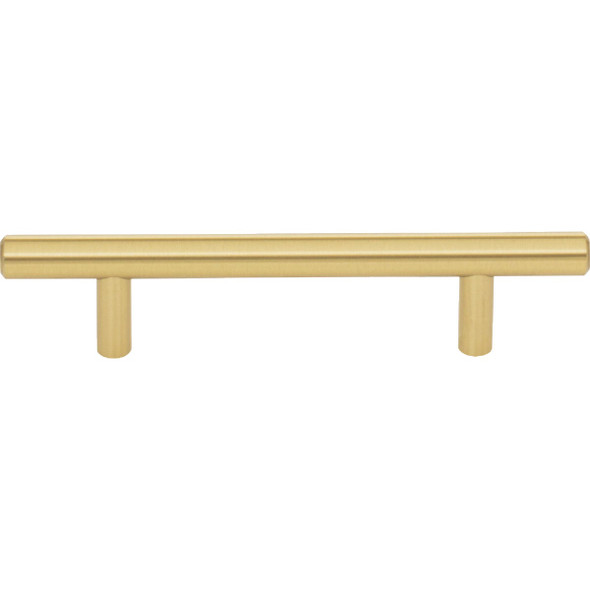 Elements Naples 3.75 Center-to-Center Brushed Gold Cabinet Bar Pull 156BG 231482