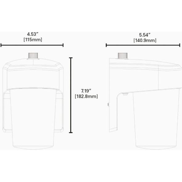 Halo White Dusk To Dawn LED Patio Light Fixture