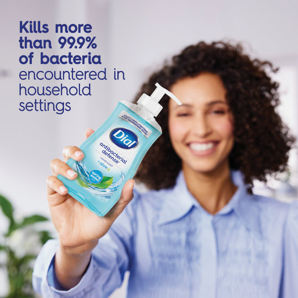 Dial Antibacterial Defense 11 Oz. Spring Water Liquid Hand Soap  2499184 601523