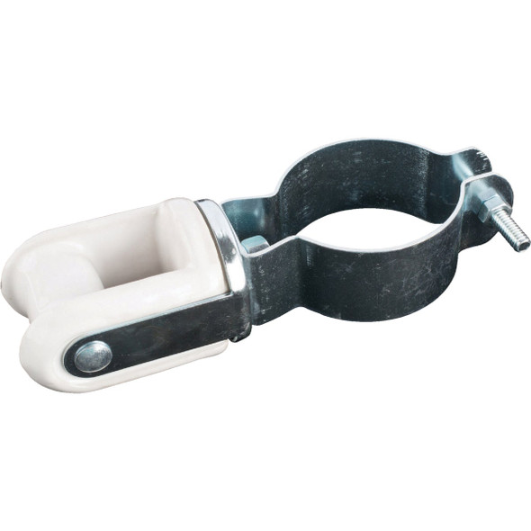 Halex 2 In. Pipe Mount Porcelain & Steel Wire Holder 60645