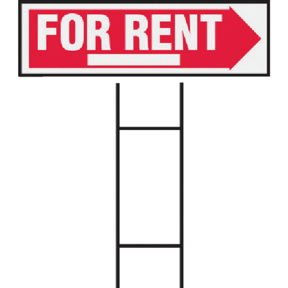 Hy-Ko Corrugated Plastic Sign, For Rent RS-806