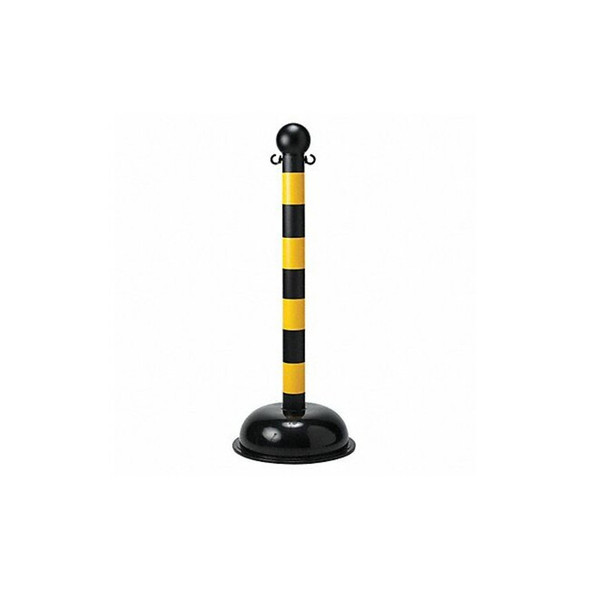 Manufacturer Varies Striped Barrier Post,41 In. H 92122