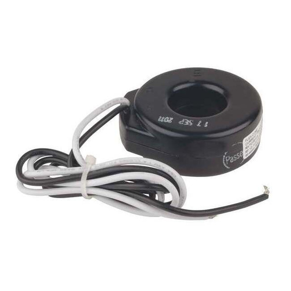 Solid Core Current Transformer, 0 to 100A, 0 to 5A, 4 ft 18 AWG Leads