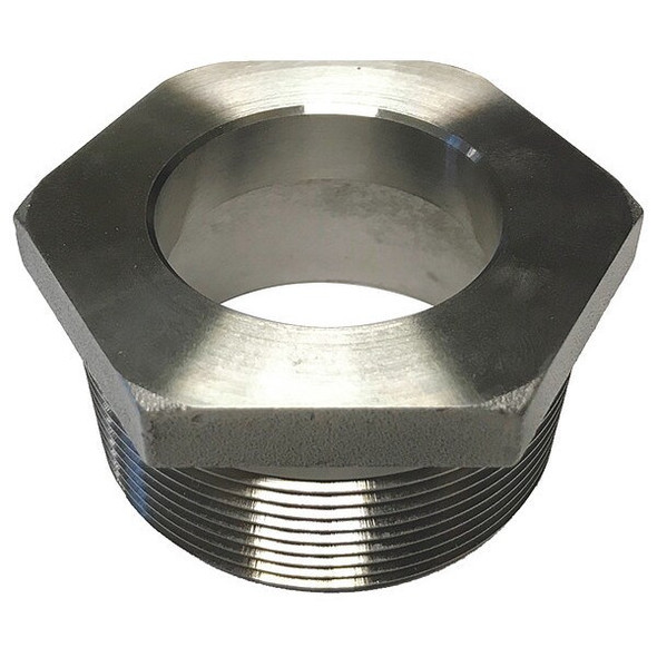 Dayton Bung Adapter,304 Stainless Steel,2 55EC72