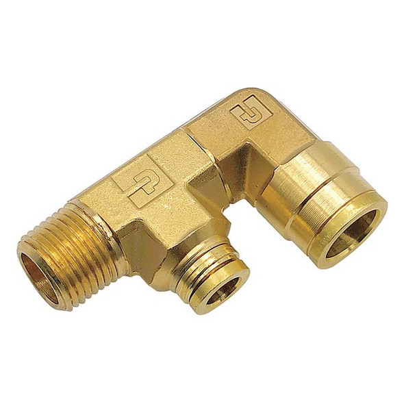 Parker 90 Elbow,5/8x3/8 in. 189PTC-10-6-6 Parker 90 Elbow,5/8x3/8 in. 189PTC-10-6-6
