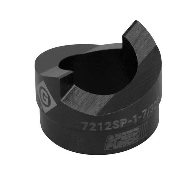 Greenlee Knockout Punch,1-7/32in.,10 ga.,Cutter 7212SP-1-7/32P