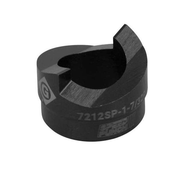 Greenlee Knockout Punch,1-7/32in.,10 ga.,Cutter 7212SP-1-7/32P
