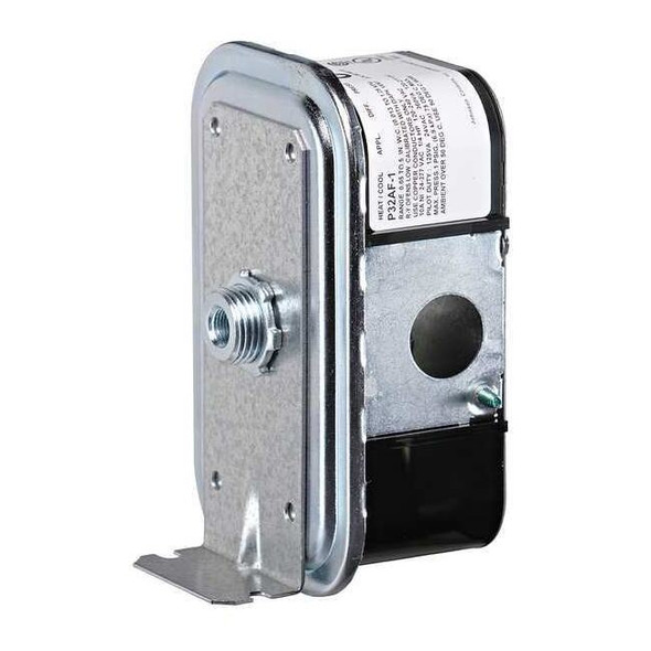Johnson Controls Air Pressure Switch,Adjustable,SPDT,Auto P32AF-2C