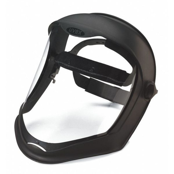 Faceshield Visor, Bionic, Clear, Uncoated, Polycarbonate, 9 1-2 in Visor Height  S8550