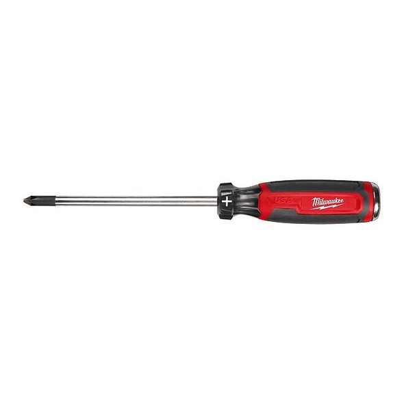 6 in. No 2 Phillips Cushion Grip Demolition Screwdriver (Made in USA)