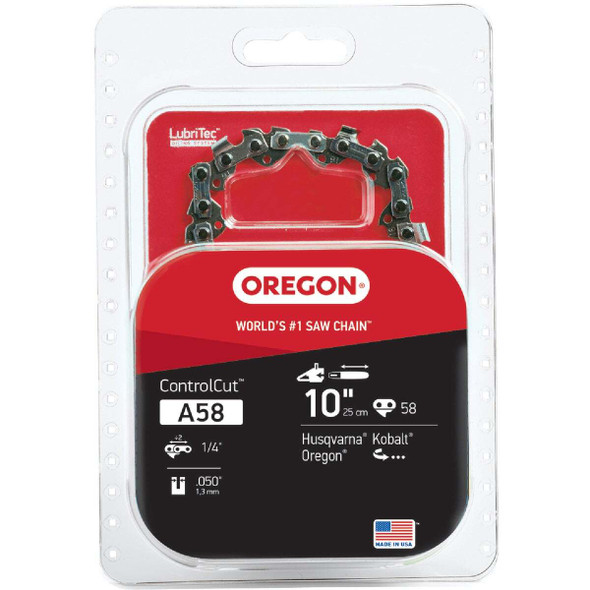 Oregon ControlCut 10 In. Chainsaw Chain  A58