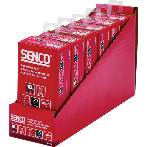 Senco 18ga 3-4" Med Staple L11BABR 310405
