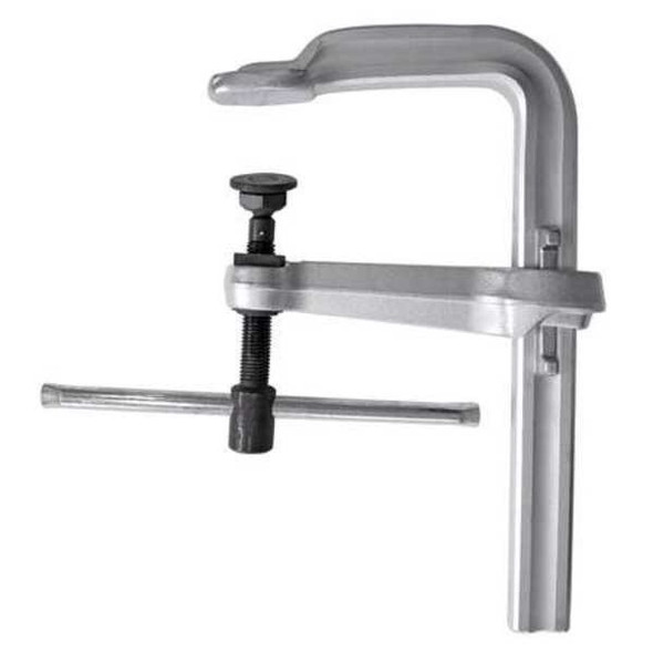 18 in Bar Clamp, Tempered Drop-Forged Steel Handle and 8 in Throat Depth