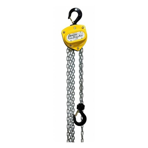 Oz Lifting Products Manual Chain Hoist, 55 lb, 2,000 lb, 1 1/4 in OZ010-30CHOP