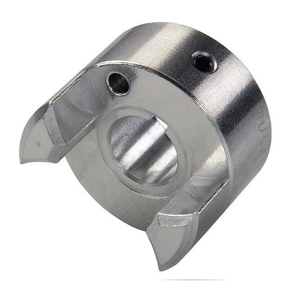 Ruland Curved Jaw Coupling Hub,3/8",Aluminum JSC16-6-A