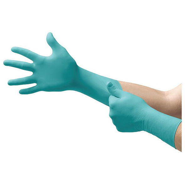 Ansell Disposable Gloves,Nitrile,XL,PK200 93-700 Ansell Disposable Gloves,Nitrile,XL,PK200 93-700