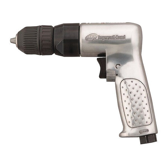 Reversible Air Drill, 3/8" Keyless Chuck, ATEX, 2000 RPM