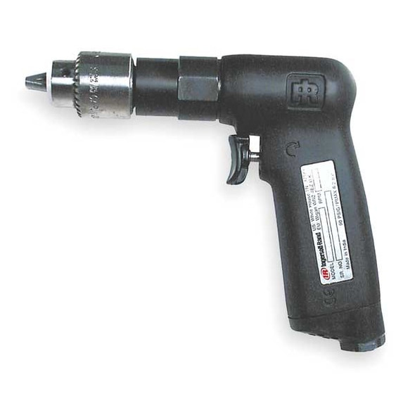 Ingersoll-Rand Air Drill, Industrial, Pistol, 1/4 In. 1AL1