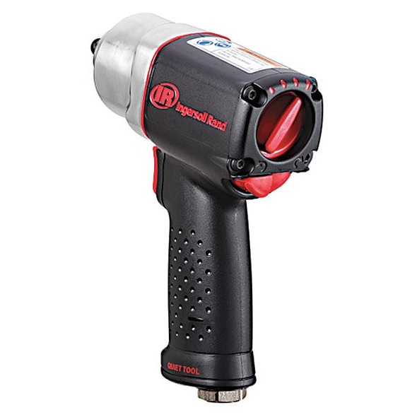 Ingersoll-Rand 3/8" Air Impact Wrench, Quiet, 300 ft-lbs Max Reverse Torque 2115QXPA