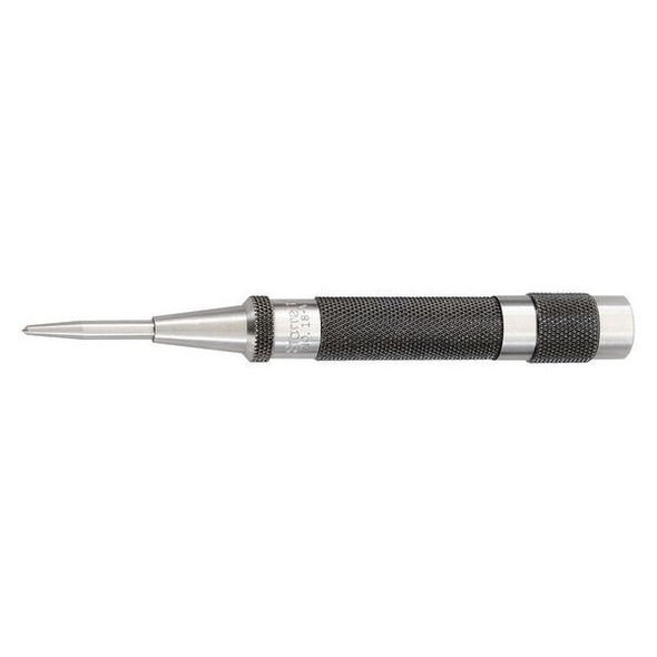 Starrett Automatic Center Punch,9/16 D x 5 L 18A