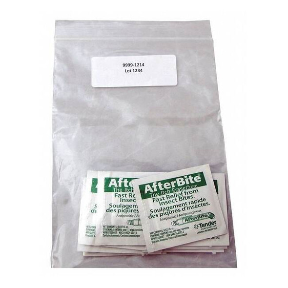 After Bite Bite/Sting Relief,0.037oz,Wipes,PK10 9999-1214