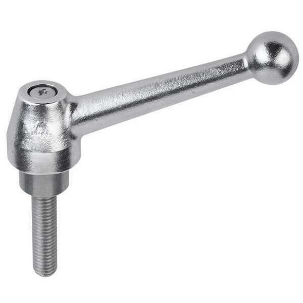 Kipp Adj. Handle,Natural,3/8-16 Thread Size K0121.11A4X50 Kipp Adj. Handle,Natural,3/8-16 Thread Size K0121.11A4X50