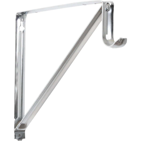 Knape & Vogt Closet Pro Chrome Heavy Duty Shelf & Rod Bracket RP-0045-CH