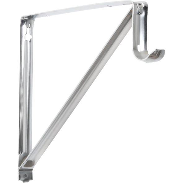 Knape & Vogt Closet Pro Chrome Heavy Duty Shelf & Rod Bracket RP-0045-CH