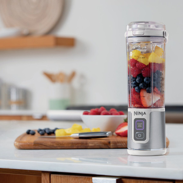 Ninja Blast 16 Oz. White Portable Blender BC151WH